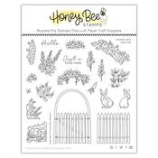Garden Gate Stamp Set - Honey Bee Stamps