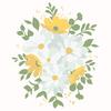 Daisy Lattice Set Of 4 Layering Background Stencils - Honey Bee Stamps