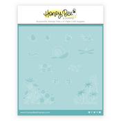 Spring Meadow Set Of 4 Coordinating Stencils - Honey Bee Stamps