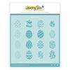 Easter Eggs Coordinating Stencil - Honey Bee Stamps