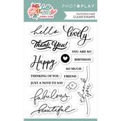 Hello Lovely Stamp Set - Photoplay - PRE ORDER