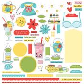 Friendship Card Kit Sticker Sheet - Photoplay