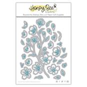 Lovely Layers: Cherry Blossom Honey Cuts - Honey Bee Stamps