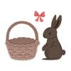 Bunny Basket Honey Cuts - Honey Bee Stamps