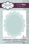Shabby Basics- Lace Doily Francesca - Creative Expressions Craft Dies By Sam Poole
