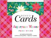 Sugarplum Wishes Boxed Card Set - Paige Evans - PRE ORDER