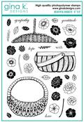 Beautiful Baskets Clear Stamps - Gina K Designs