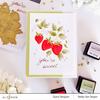 Spark Joy: Sweet Strawberries Stamp & Die Set - Altenew
