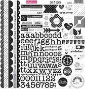 Cap & Gown Doohickey Cardstock Stickers - Bella Blvd