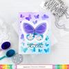 Butterfly Shaker Coloring Stencil - Waffle Flower Crafts