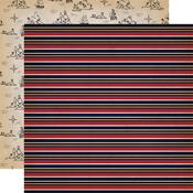 Scallywag Stripes Paper - Pirates - Carta Bella