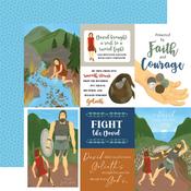Journaling Cards Paper - Bible Stories: David And Goliath - Echo Park