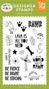Be Fierce Stamp Set - Dino-mite - Echo Park