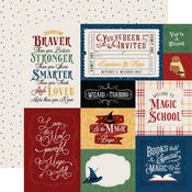 Multi Journaling Cards Paper - Wizards And Company - Echo Park