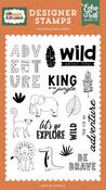 Wild About You Stamp Set - Little Explorer - Echo Park