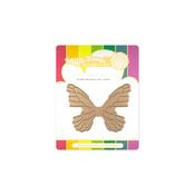 Gilded Butterfly Foil Plate - Waffle Flower Crafts