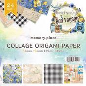 Bon Voyage Origami Collage Paper - Memory-Place