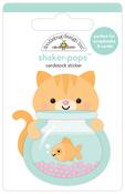 Curious Kitty Shaker Pop - Pretty Kitty - Doodlebug