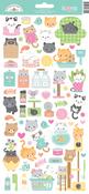 Pretty Kitty Icons Stickers - Doodlebug