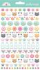 Pretty Kitty Puffy Icon Stickers - Doodlebug