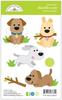 Playful Puppies Doodle Cuts - Doggone Cute - Doodlebug