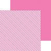 Bubblegum Candy Stripe & Sprinkles Petite Print Paper - Doodlebug