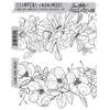Floral Trims Cling Stamp by Tim Holtz - Stampers Anonymous