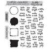 Note Quotes Cling Stamp by Tim Holtz - Stampers Anonymous