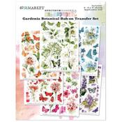 Botanical Rub-On Transfer Set - Spectrum Gardenia - 49 And Market 