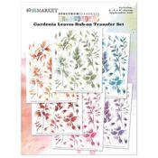 Leaves Rub-On Transfer Set - Spectrum Gardenia - 49 And Market 