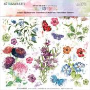Spectrum Gardenia 12x12 Rub-On Sheet - 49 And Market 