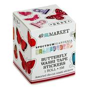 Spectrum Gardenia Butterfly Sticker Roll - 49 And Market 