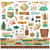 Trail Mix Cardstock Stickers - Simple Stories