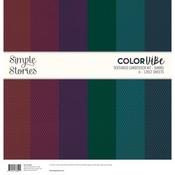 Darks Color Vibe Textured Cardstock Kit - Simple Stories