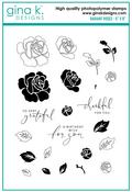 Radiant Roses Clear Stamps - Gina K Designs