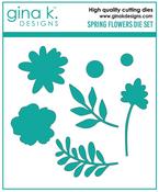 Spring Flowers Dies - Gina K Designs