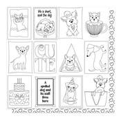Pampered Pooch Color Me Paper - Photoplay