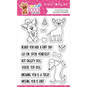 Pampered Pooch Clear Stamps - Photoplay
