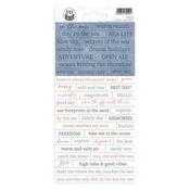 #01 Cardstock Stickers - Sea La Vie - P13