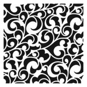 Elegant Swirls Mini Stencils - The Crafters Workshop