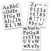 Traditional Alphabet Stencil 3-pack - The Crafter's Workshop