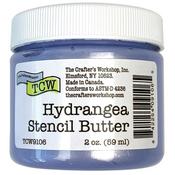 Hydrangea Stencil Butter - The Crafter's Workshop