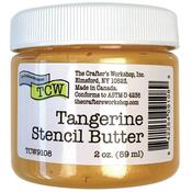 Tangerine Stencil Butter - The Crafter's Workshop