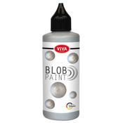 Silver Metallic Blob Paint - Viva Decor