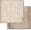 Vintage Library 12x12 Background Selection Paper Pad - Stamperia