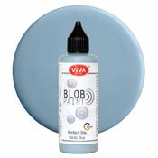 Nordic Blue Blob Paint - Viva Decor
