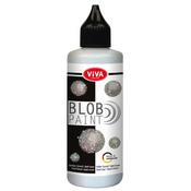 Silver Glitter Blob Paint - Viva Decor