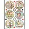 Alice A4 Rice Paper Selection Pack - Stamperia