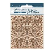 Pattern Decorative Chips - Vintage Library - Stamperia
