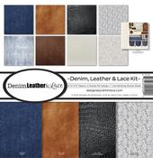Denim, Leather and Lace Collection Kit - Reminisce